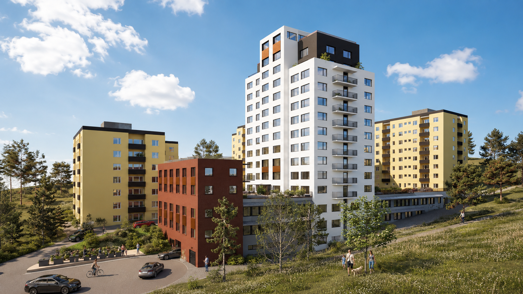 Ny bygglovsansökan inskickad för Elsa Studio efter dialog om fasadfärger